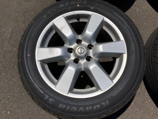 タイヤほぼ新品】エクストレイルT31 日産純正タイヤホイールセット