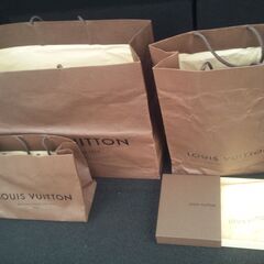 まとめて Louis Vuitton ルイヴィトン 紙袋 純正B...