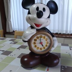 ミッキーマウスの目覚まし時計