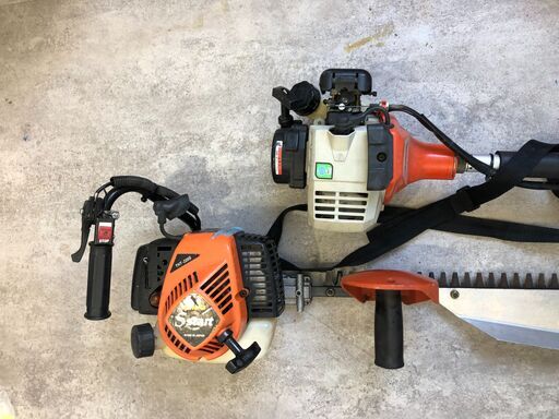 ※ジャンク※　エンジンのバリカンと草刈り機