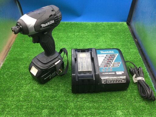 【エコツール豊田インター店】Makita/マキタ 18V 充電式インパクトドライバ本体・充電器・バッテリーセット TD146DX2B　【愛知県/豊田インター店/工具】