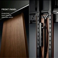 【新品未開封】壁寄せテレビスタンド棚板付き