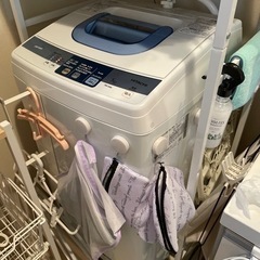 洗濯機　1人用　日立　5kg