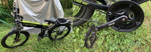 【決定！】Cyrusher（サイラッシャー）　折りたたみマウンテンフル電動自転車　XF770　※要普通自動車免許若しくは原付免許以上