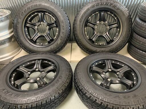 美品☆ジムニー JB23 JB64 JB11 175/80R16 TOYO オープンカントリー A ...