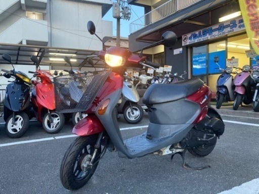 【タイヤバリ山、カゴ付き❗️】スズキ　レッツ4 人気のFI車です【配送•当日納車OK】