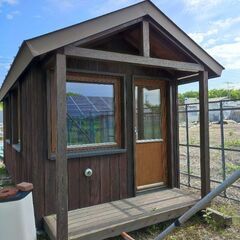 秘密基地趣味小屋別荘ログハウスキャンプハウス物置