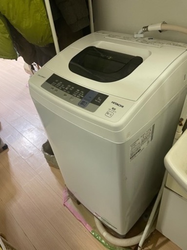 HITACH 洗濯機　2018年