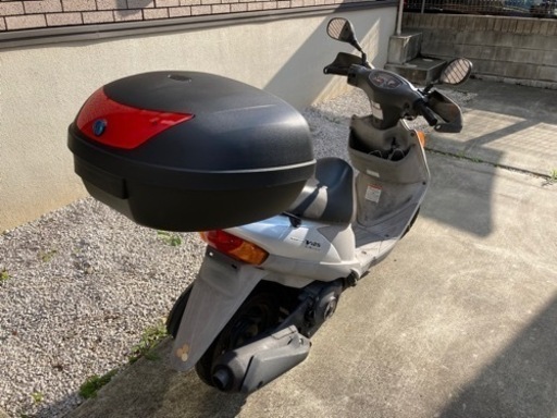 アドレスV125G CF4EA 低走行距離、51L新品リアボックス付、エンジン