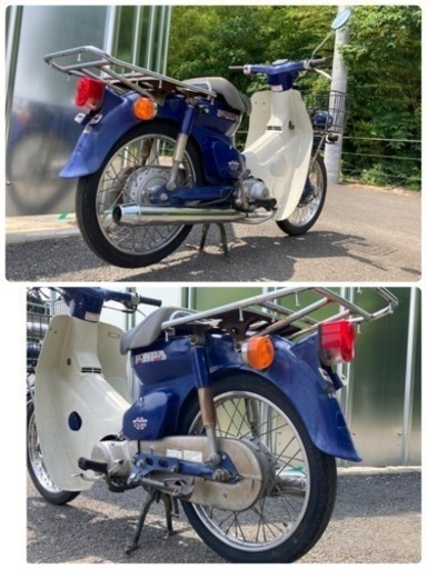 ⭐︎ホンダ⭐︎プレスカブ⭐︎スーパーカブ⭐︎バッテリー新品⭐︎便利なカゴ付き⭐︎お買い物に⭐︎原付⭐︎50cc - バイク