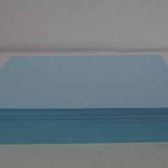 A4　青色のコピー用紙、差し上げます
