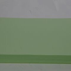 A4　黄緑色のコピー用紙、差し上げます