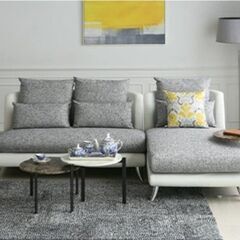 40%引き　ソファ 3人掛け セット 北欧 モダン　クッション付き