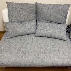 40%引き　ソファ 3人掛け セット 北欧 モダン　クッション付き