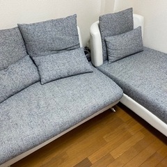 40%引き　ソファ 3人掛け セット 北欧 モダン　クッション付き