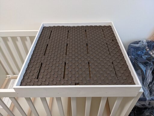 IKEA ベビーベッド STUVA 水色の引き出し付き IKEA STUVA ストゥヴァ ベビーベッド イケア babybed ベッド