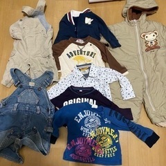 【6/28まで】男の子　80サイズ　秋冬服　0円