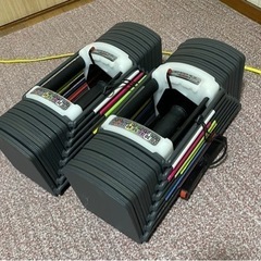 可変式ダンベル 40kg×2 トレーニングベンチ付