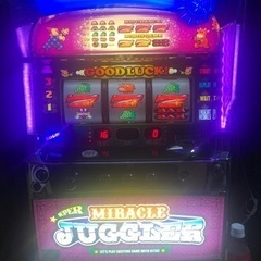 スーパーミラクルジャグラー コイン不要機付 最終値引き