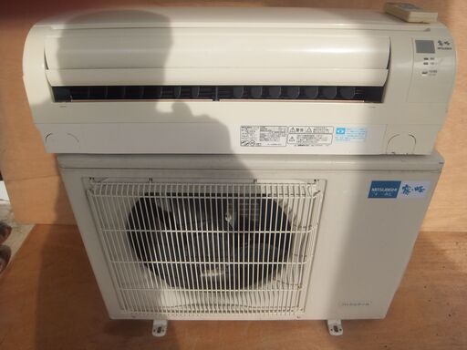 三菱エアコン冷暖房3.6K　12畳～14畳用　１００V　２０１2年室内機クリーニング済