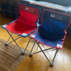 【決まりました】キャンプ用椅子　2脚