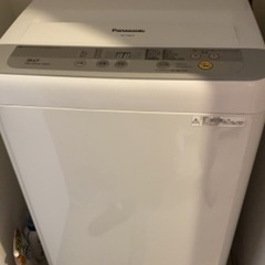 【ネット決済】Panasonic NA-F50B10-S 洗濯機