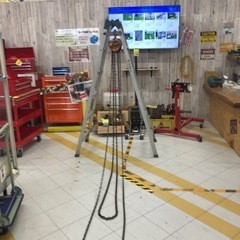 チェーン中古品◇長さ5.3m　KITO CB010　ﾁｪｰﾝﾌﾞﾛｯｸ　トロリもあるよ！◇吊◇ ITQSEPM8Z2IO