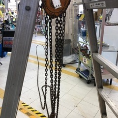 チェーン中古品◇長さ5.3m　KITO CB010　ﾁｪｰﾝﾌﾞﾛｯｸ　トロリもあるよ！◇吊◇ ITQSEPM8Z2IO