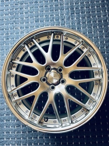 WORK Lanvec LS1 20インチ114.3-5H ホイールのみ4本（シンプルな