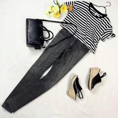 M中心 まとめ売り 13枚 新品タグ有り　春服　夏服　1週間コーデ Y1004 コート ノーカラー インディゴブルー おしゃれ　ノーカラーデニム　 ジャンジャケット　ブルゾン　きれい 春夏　コーデ　ノースフェイス　薄手　マウンテン インナーホワイト　ブラック　2枚　セット 即日　配送　大人　女子　ハイベント M中心 まとめ売り 13枚 新品タグ有り 春服 夏服 1週間コーデ Y1004