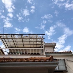 カーポートやベランダの屋根のひょう被害の修理！
