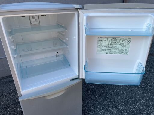 ■保留■National ノンフロン 冷凍冷蔵庫 NR-B122J -S 122L 幅480x奥行580x高さ1070mm