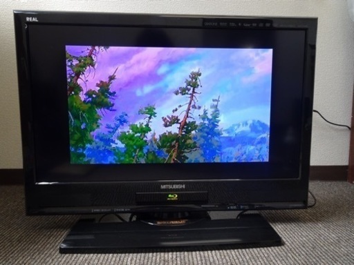 【中古品】三菱 MITSUBISHI 液晶テレビ LCD-26BHR500 Blu-ray HDD内蔵 26型 2011年製