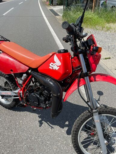 ホンダ CRM80 自賠責保険残りあります！元気な2stエンジンで加速良い ...