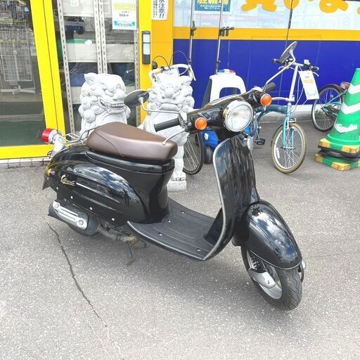 6/20スズキ/SUZUKI スクーター ヴェルデ 50CC ブラック 原チャリ