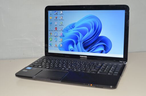 最新Windows11+office 爆速SSD120GB 東芝 dynabook T552/36GB Celeron-B830/メモリ4GB/15.6インチ/DVDマルチ/WEBカメラ/無線/便利なソフト