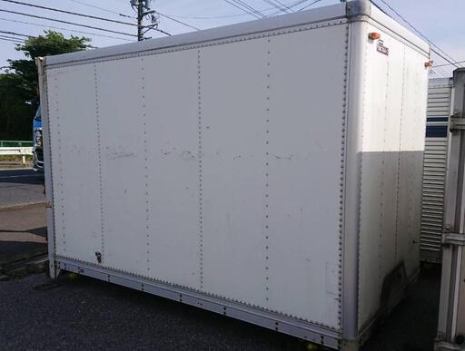 【香取市山之辺】No.B-44　鍵付き　ドライコンテナ　長さ約336cm×幅186cm×高さ235cm (株)トラストカーゴ 香取市山之辺】No.B-44 鍵付き ドライコンテナ 長さ約336cm×幅186cm×高
