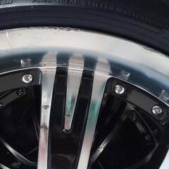 車、アルミホイール、オフビート、ブラックダイヤモンド、15インチ