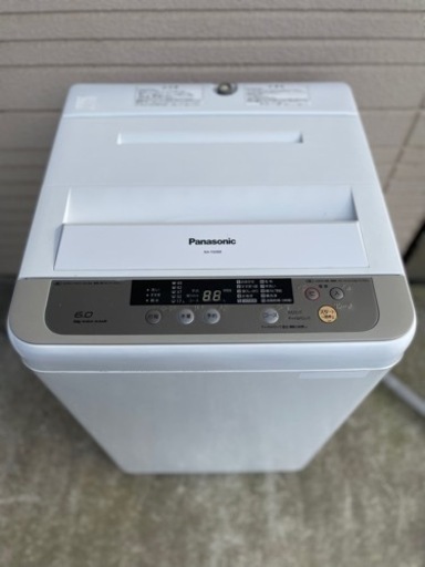 関東限定送料無料 Panasonic 洗濯機 6kg 0527や5 H 220-