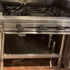 ②taniko ultimo 3口 コンロ 中古 厨房機器