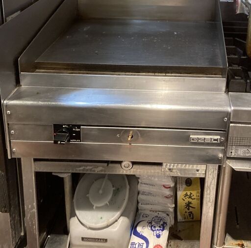 ozaki グリル 鉄板 中古 厨房機器