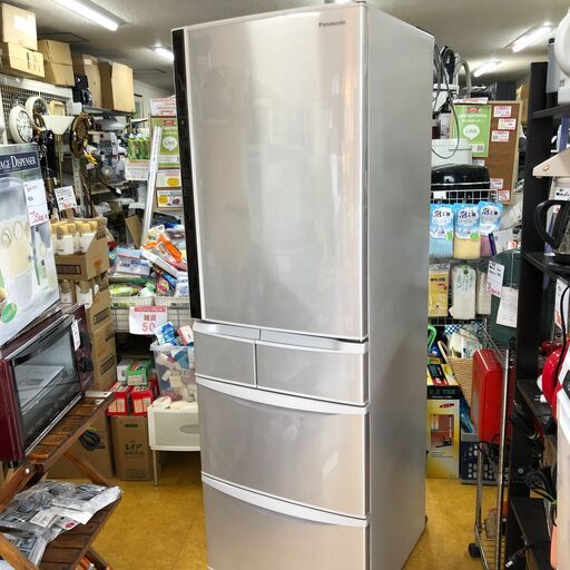 2017年製　パナソニック NR-E412V-N型 冷凍冷蔵庫  411L