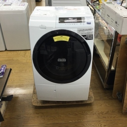 #F-66【ご来店頂ける方限定】HITACHIのドラム式洗濯乾燥機です