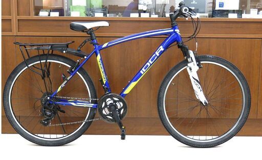 マウンテンバイク 北海道 千歳市/恵庭市 近郊配送 IDCR INDICATOR 26インチ マウンテンバイク ALL TERRAIU BIKE 青系 7段変速