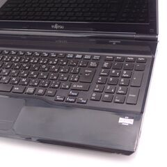 中古良品 爆速SSD 15インチ ノートパソコン 富士通 AH40/J AMD 4GB