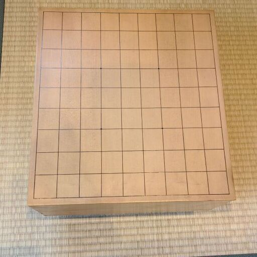 本榧　柾目　将棋盤