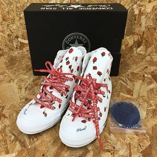 Wa170　コンバース　CONVERSE　スニーカー　MUVEIL　イチゴ