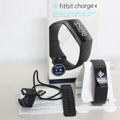 【ネット決済・配送可】fitbit/charge 4/フィットネ...