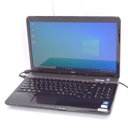 中古良品 15インチ ノートパソコン NEC PC-LS150F26B Pentium 4GB 500GB DVDマルチ 無線 Wi-Fi Windows10 Office済 即使用可