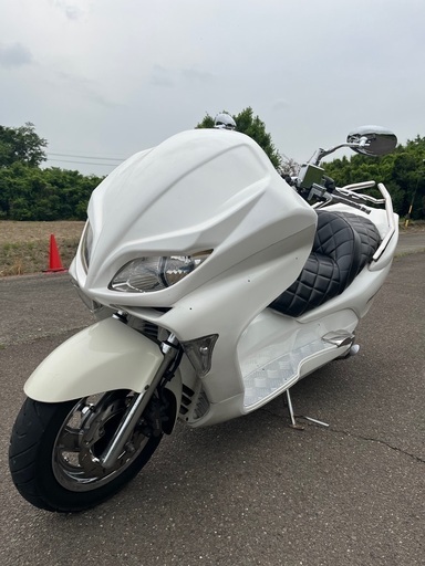 値下げ！フォルツァZ MF08  エンジン好調！ 白カスタム多数！愛知より